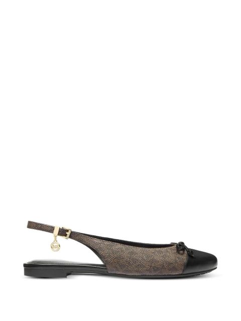 Michael Kors Piper slingback ballet flats - Brown - zdjęcie produktu nr 1