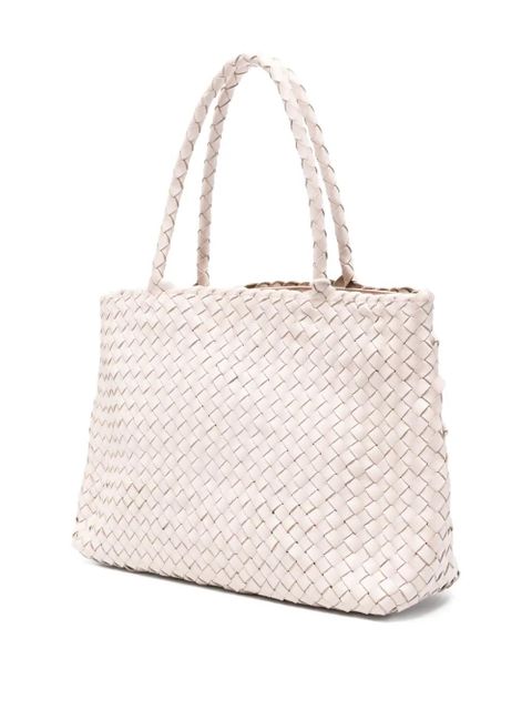 DRAGON DIFFUSION woven handle tote bag - Pink - zdjęcie produktu nr 2
