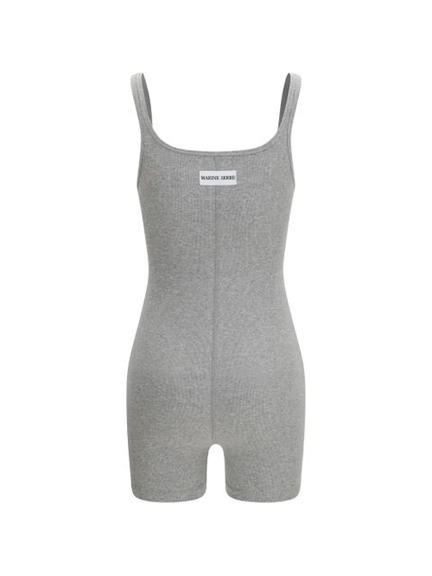 Marine Serre Moon-logo playsuit - Grey - zdjęcie produktu nr 2