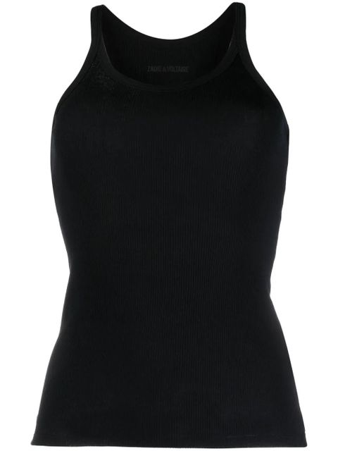 Zadig&Voltaire Alba wing-print tank top - Black - zdjęcie produktu nr 1