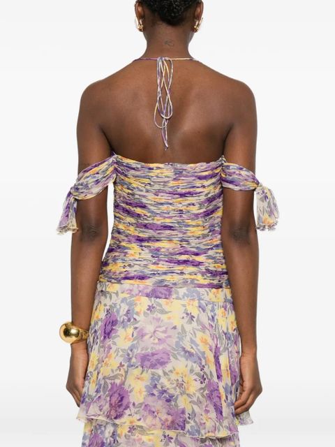 Valentino Garavani zip-fastening blouse - Purple