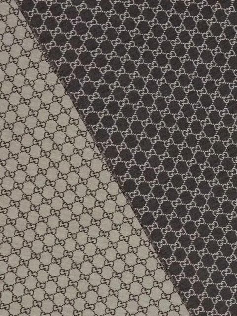Gucci GG jacquard scarf - Black