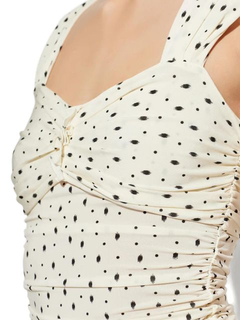 ISABEL MARANT Gemina polka-dot top - Neutrals