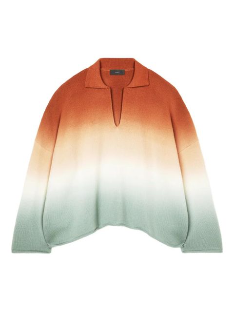 Alanui Shades of Shore long-sleeve sweater - Orange - zdjęcie produktu nr 1