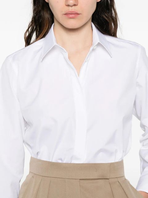 Max Mara Maroso collared cotton shirt - White