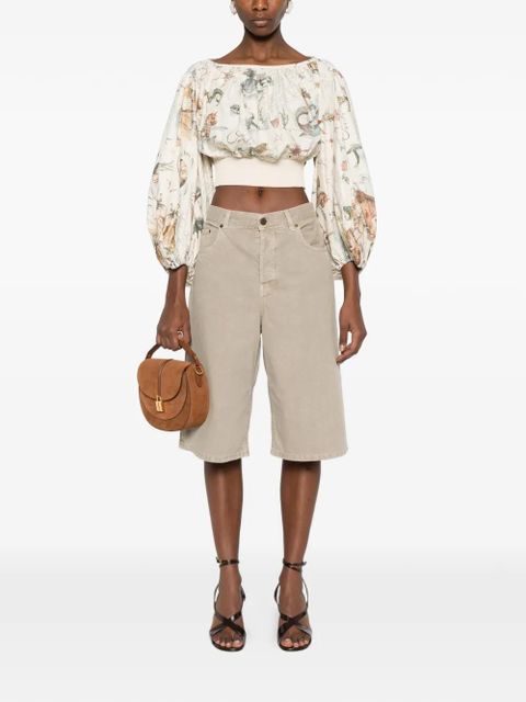 ZIMMERMANN printed top - Neutrals - zdjęcie produktu nr 2