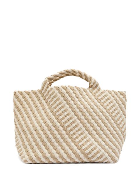 NAGHEDI medium St Barths woven tote bag - Neutrals - zdjęcie produktu nr 1