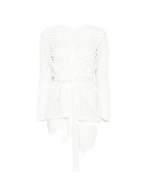 Max Mara Mxpgelo openwork cardigan - White - zdjęcie produktu nr 1