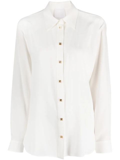 Givenchy long-sleeve silk shirt - White - zdjęcie produktu nr 1