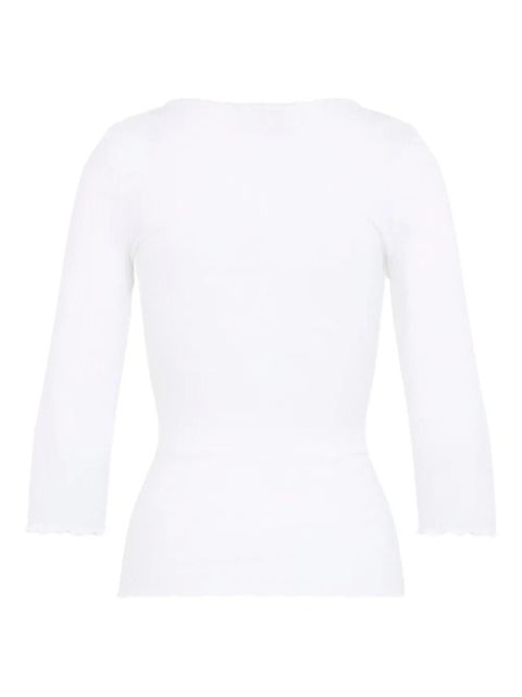 Chloé button-front ribbed cardigan - White