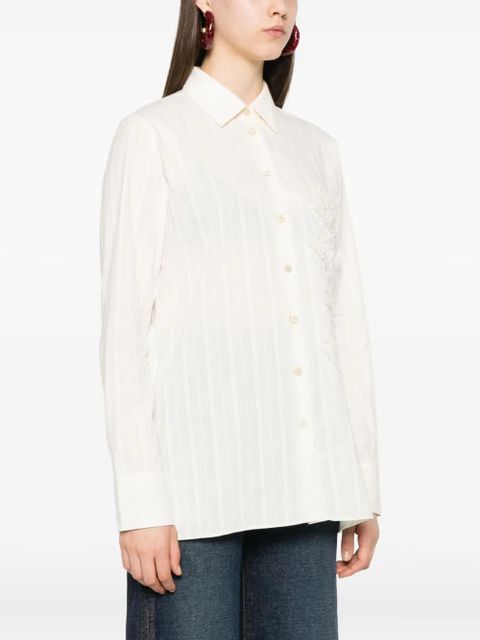 Golden Goose striped shirt - Neutrals
