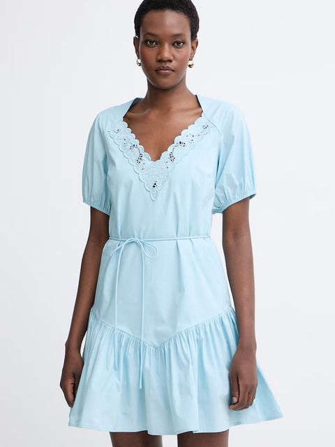 Twinset sukienka rozkloszowana bawełniana - zdjęcie produktu nr 1