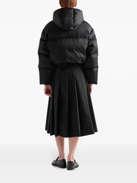 Prada Re-Nylon cropped jacket - Black