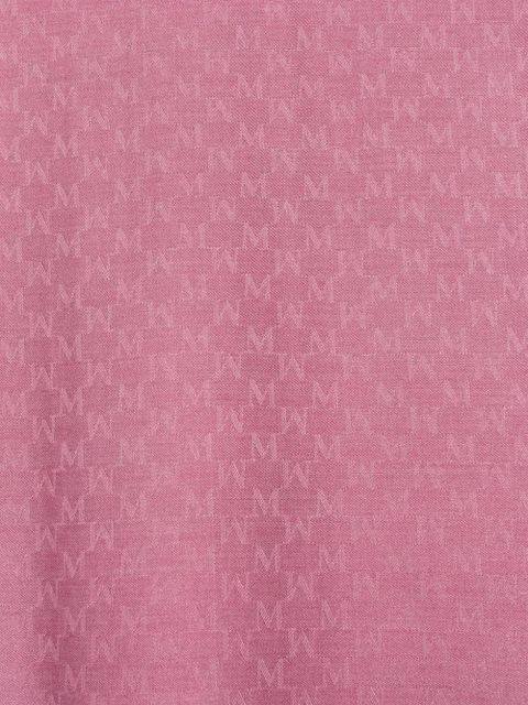Max Mara logo-jacquard scarf - Purple - zdjęcie produktu nr 2