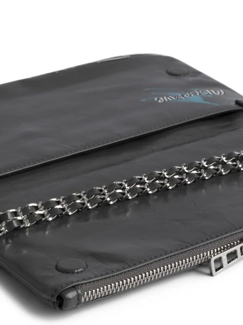 Zadig&Voltaire x Humberto Cruz Rock chain clutch bag - Grey - zdjęcie produktu nr 2