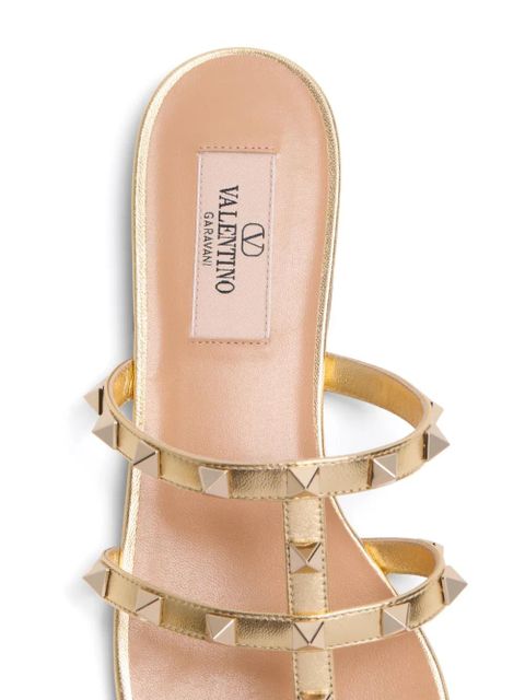 Valentino Garavani Rockstud sandals - Gold