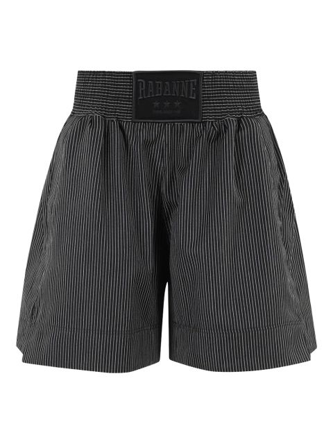 Rabanne wool shorts - Black