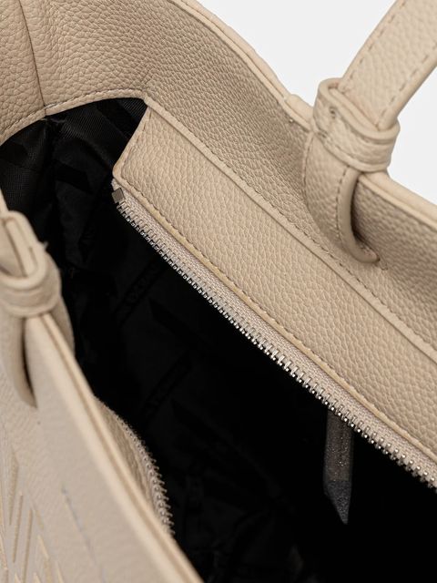 Armani Exchange torebka kolor beżowy XW001481 AF15774