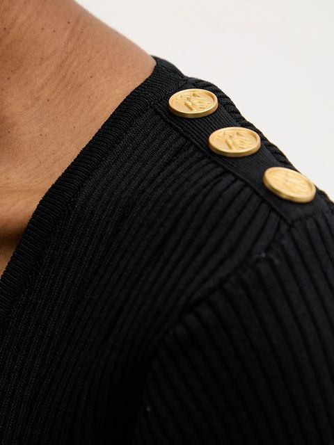 Karl Lagerfeld sukienka kolor czarny mini rozkloszowana A3W13040