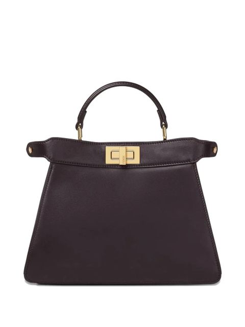 FENDI small Peekaboo ISeeU tote bag - Brown - zdjęcie produktu nr 1