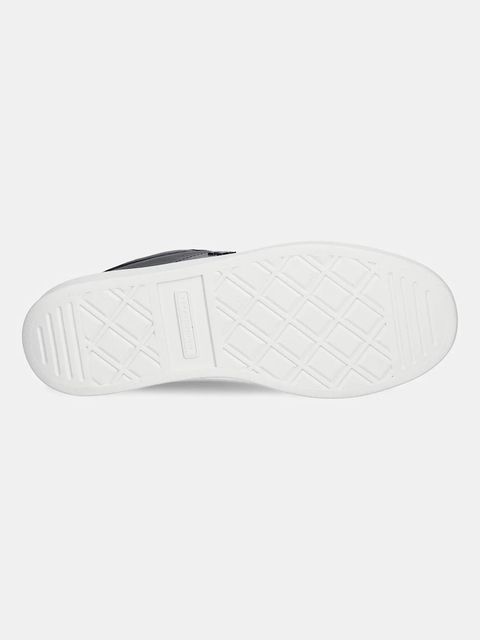 Tommy Hilfiger sneakersy skórzane TH HERITAGE COURT SNEAKER LTR damskie kolor czarny FW0FW09028