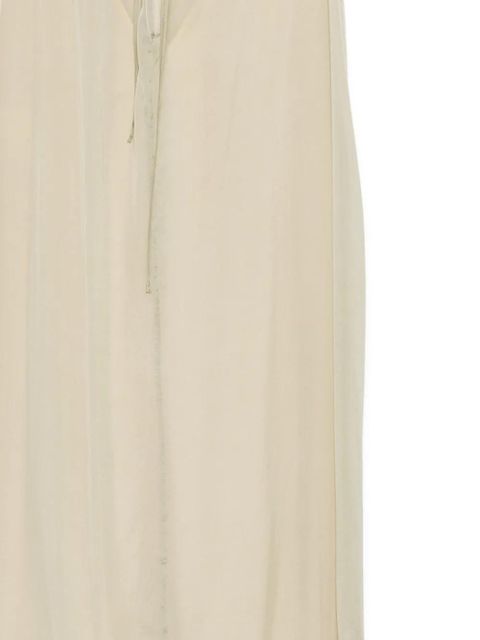 Alysi sheer layered maxi dress - Green