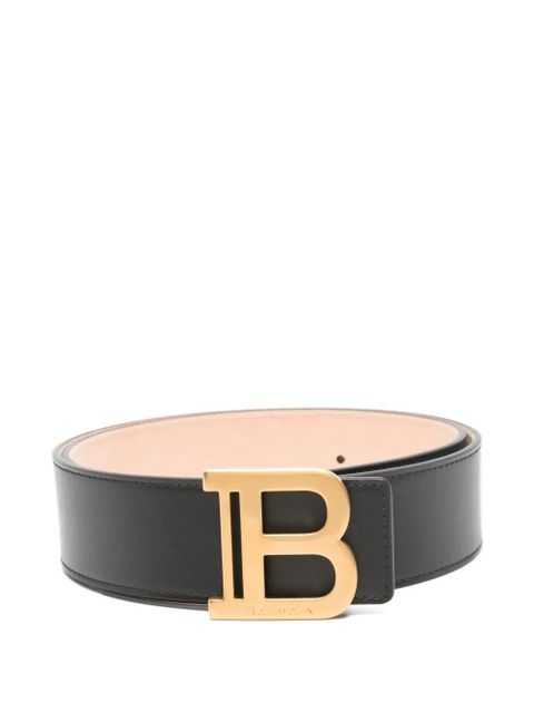 Balmain B Buckle Belt - Black - zdjęcie produktu nr 1