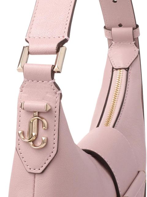 Jimmy Choo small Bar logo shoulder bag - Pink