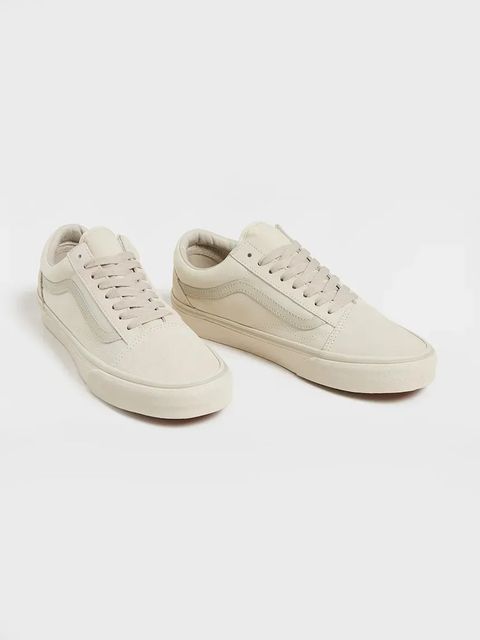 Vans tenisówki Old Skool kolor beżowy VN000D5NCDA1 - zdjęcie produktu nr 2