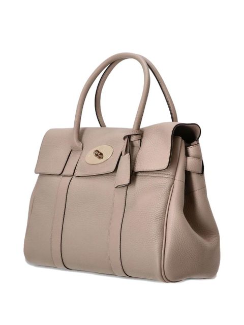 Mulberry postbox leather clutch bag - Brown