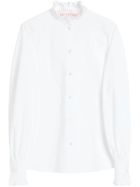 Valentino Garavani cotton poplin shirt - White