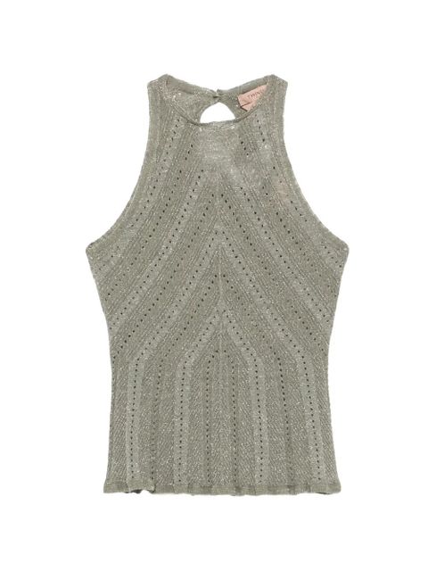 TWINSET crew-neck tank top - Green - zdjęcie produktu nr 1