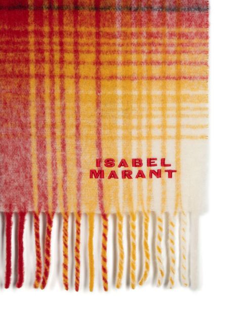 ISABEL MARANT Firny scarf - Orange - zdjęcie produktu nr 2