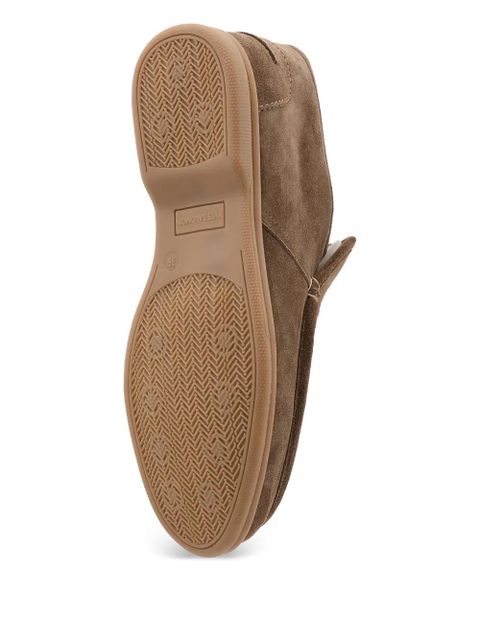 Yves Salomon Merinillo leather boots - Brown