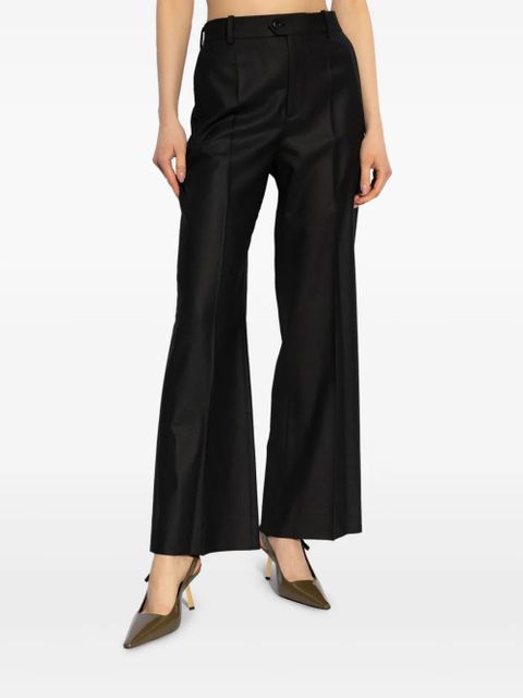 Victoria Beckham tailored flared trousers - Black