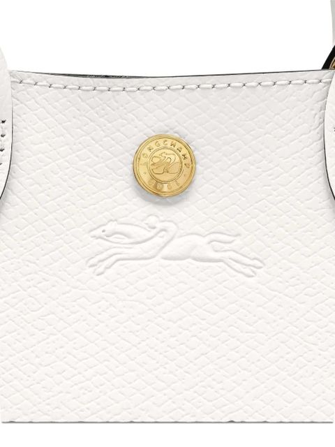 Longchamp Épure textured leather mini bag - White