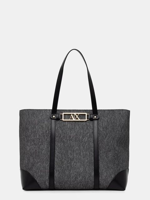 Armani Exchange torebka shopper damska z imitacji skóry - zdjęcie produktu nr 1
