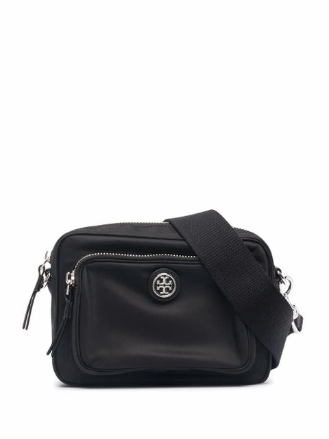 Tory Burch logo-plaque crossbody bag - Black - zdjęcie produktu nr 1