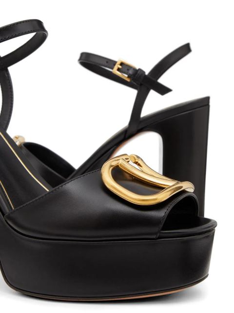 Valentino Garavani 115mm VLogo Signature sandals - Black