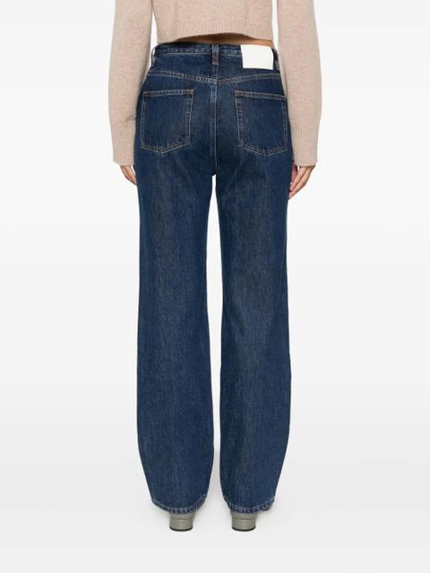 LouLou de Saison Jude five-pocket jeans - Blue