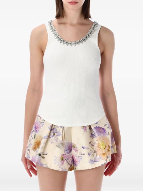 ZIMMERMANN embellished sleeveless tank top - Neutrals - zdjęcie produktu nr 1
