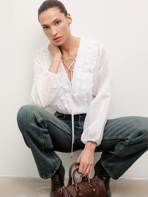 Answear.LAB koszula damska kolor biały regular - zdjęcie produktu nr 1