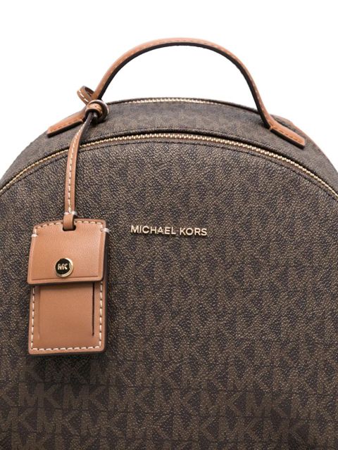 Michael Kors Sable monogram backpack - Brown