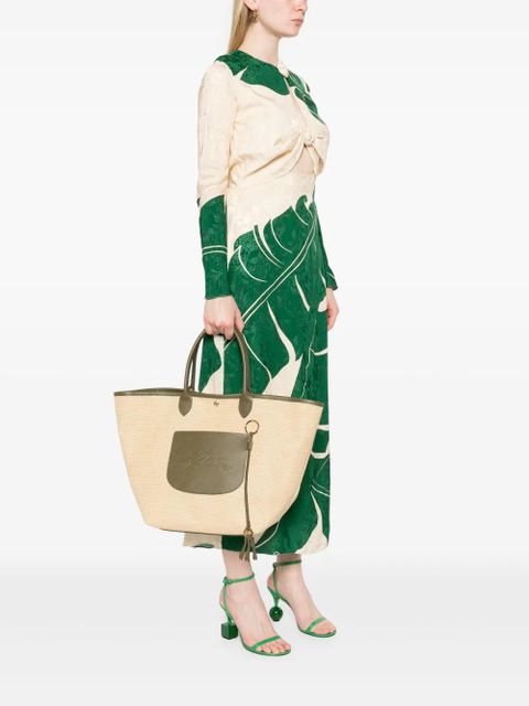 Longchamp large Le Pliage tote bag - Neutrals - zdjęcie produktu nr 2