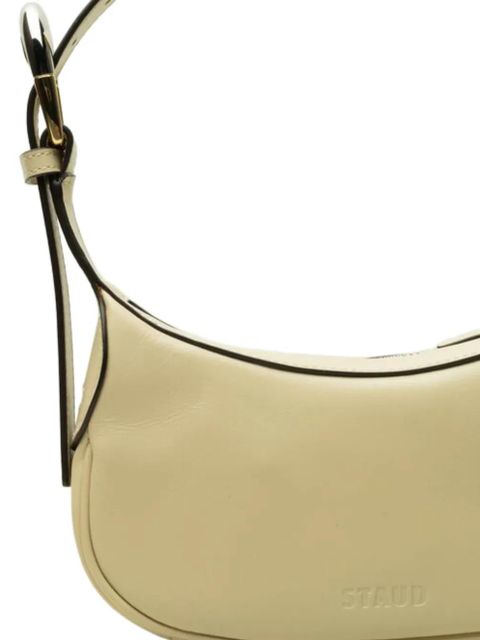 STAUD Owen leather shoulder bag - Neutrals