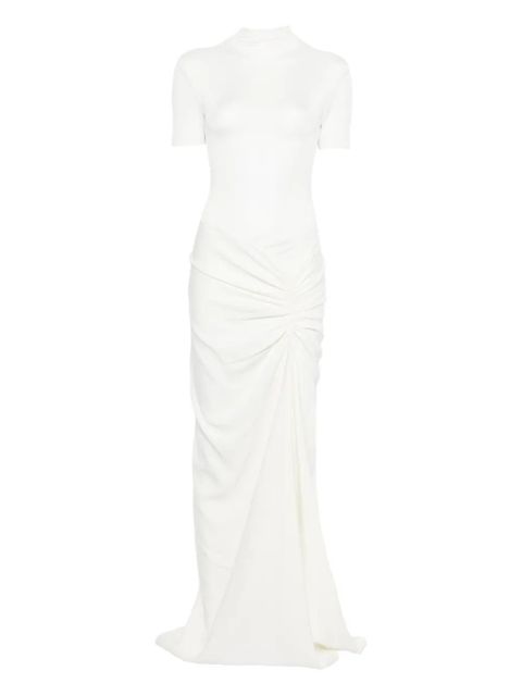 Christopher Esber Fusion draped mock-neck maxi dress - White - zdjęcie produktu nr 1
