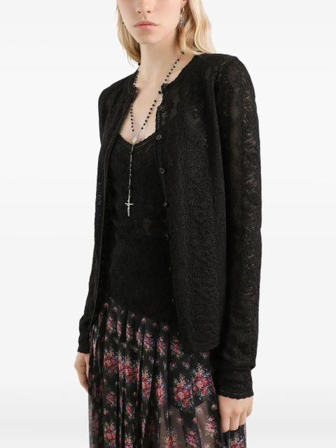 Dolce & Gabbana lace cardigan - Black - zdjęcie produktu nr 2