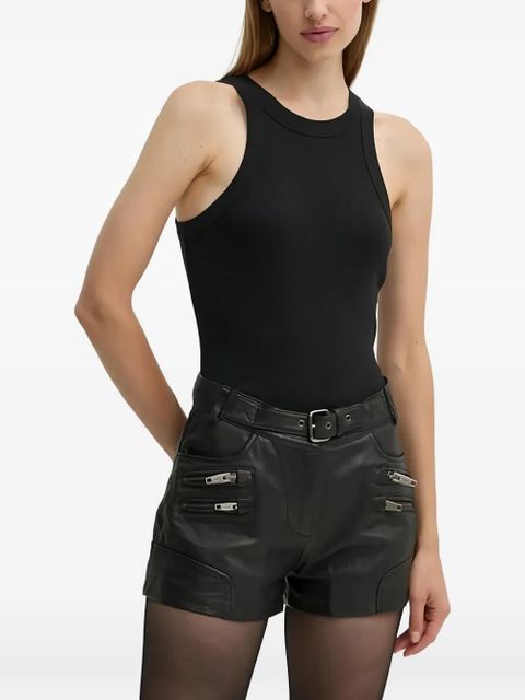 Ba&Sh Cynda round-neck top - Black - zdjęcie produktu nr 1