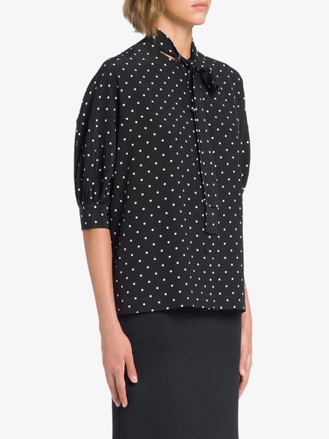 Prada polka-dot blouse - Black - zdjęcie produktu nr 2