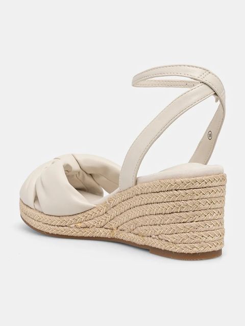 Tommy Hilfiger sandały TH BOW MID CORK WEDGE